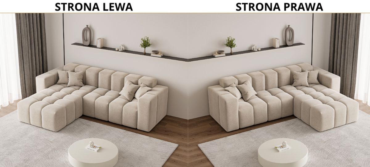 Narożnik ERICO strona lewa i prawa – wybór przy zamówieniu