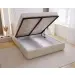 Łóżko tapicerowane SELIA 160x200 w tkaninie typu boucle 