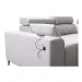 Narożnik tapicerowany PORTO VIII 269x340x183 z regulowanymi zagłówkami + USB