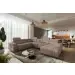 Narożnik tapicerowany PORTO VIII 269x340x183 z regulowanymi zagłówkami + USB